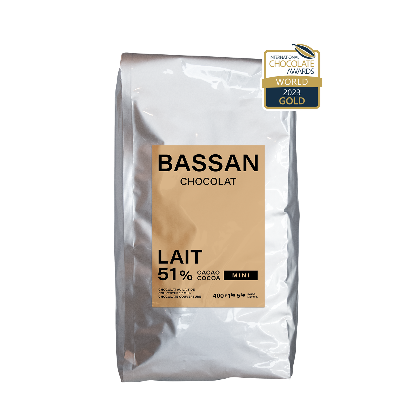 Milk chocolate 51% cocoa