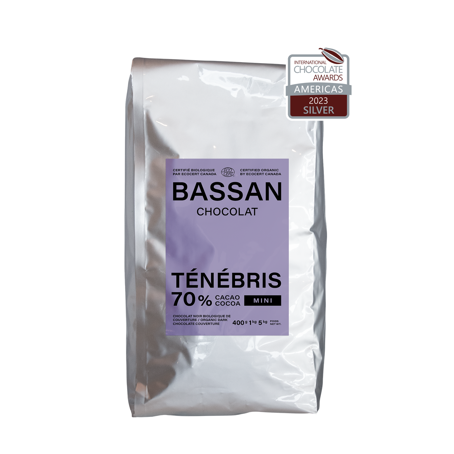Organic chocolate: Ténébris 70% cocoa