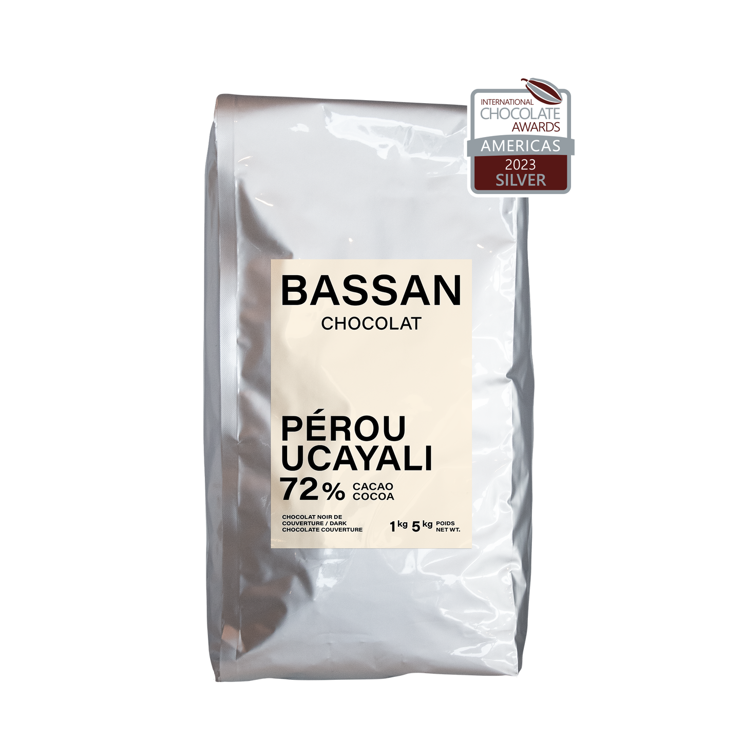 Chocolat noir : Pérou Ucayali 72 % cacao - Bassan