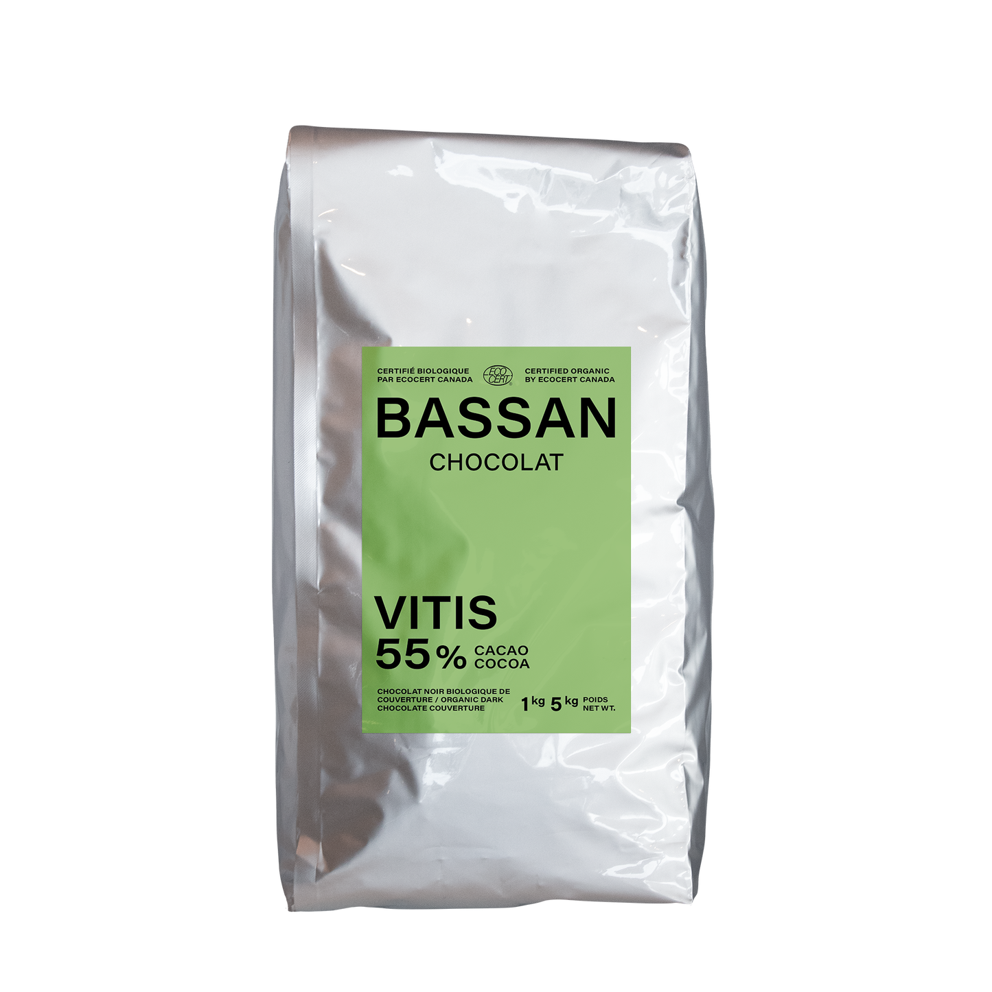 Organic chocolate: Vitis 55% cocoa