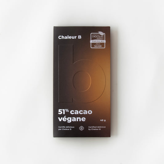 51% cacao végane - Chaleur B
