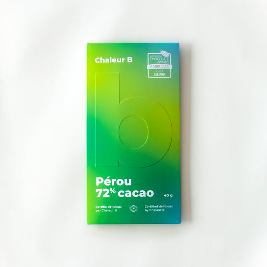 Pérou 72 % cacao - Chaleur B