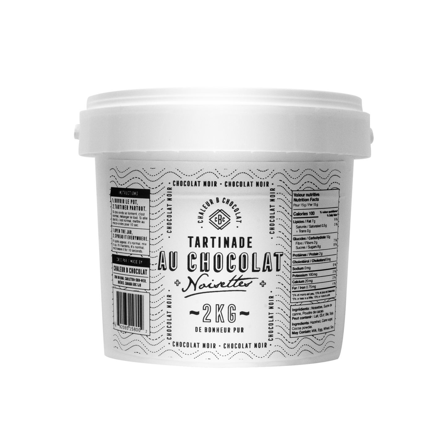 Spread: Hazelnuts + cocoa - Bassan
