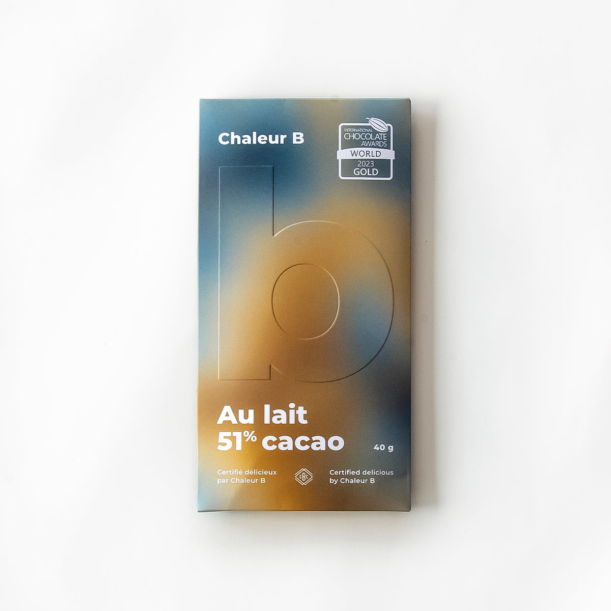 Au lait 51 % cacao - Chaleur B