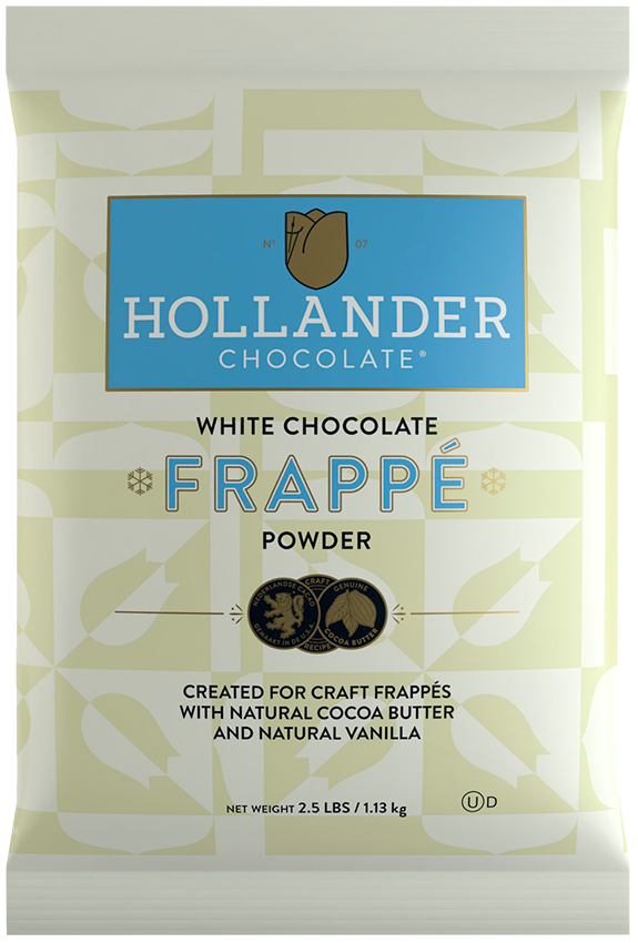 Poudre : Au chocolat blanc - Hollander