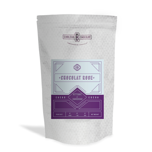 Chocolat rose : Betteraves et canneberges - Bassan