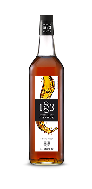 Sirop : Rhum - 1883